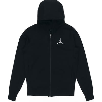 Jordan Geborduurde Gebreide Jas met Capuchon Heren Bovenkleding Zwart AH3932-010 XXL white