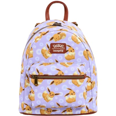 Pokemon Loungefly Backpack Evee AOP