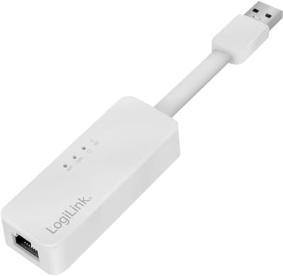 Netwerk Adapter - Ethernet USB - Internet Verbinding - Snelle Data Overdracht - 10/100 Mbit/s - Wit