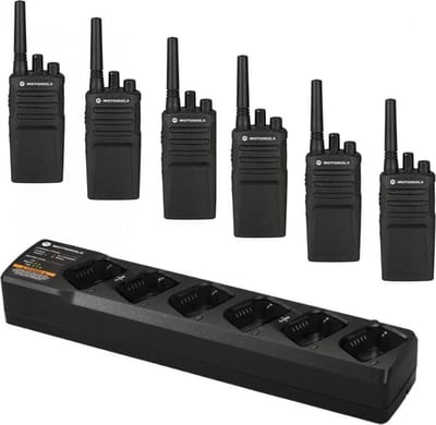 Motorola XT420 set van 6 met multilader