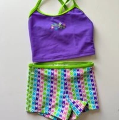Zoggs - bikini - paars - maat 1-2 jaar