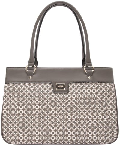 L.CREDI Pia Schoudertas 37 cm - Dames - dark taupe