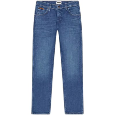WRANGLER TEXAS SLIM RIDGE WASH AUTHENTIC SLIM JEANS-HEREN