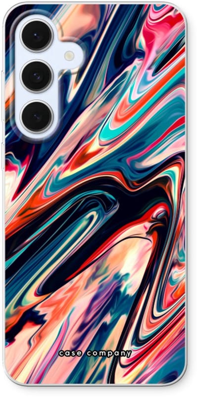 Case Company® - Hoesje geschikt voor Samsung Galaxy S24 FE hoesje - Quantum Being - Soft Cover Telefoonhoesje - Bescherming aan alle Kanten en Schermrand