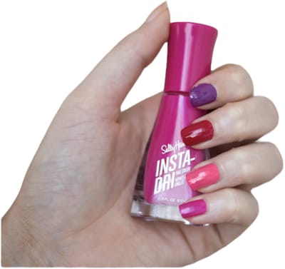 Sally Hansen Insta-Dri Prismatic Shine Nagellak - 050 The Furture Is Fuchsia