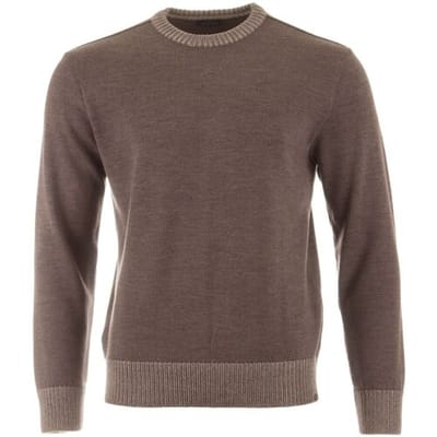 Paul & Shark Trui Shark Tag Soft Cool Touch Wool Crewneck Falcon / male