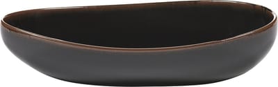 Serax Out Of Lines By Uncharted Serveerschaal 36x17 Black Brown