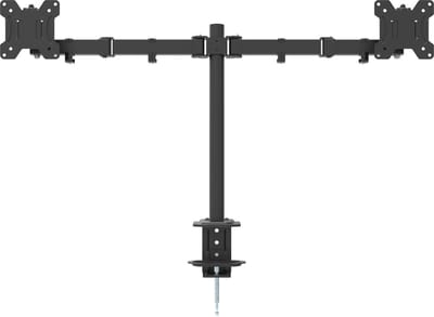 Alora dubbele monitorarm 13-27 inch - Monitorbeugel 2 schermen - Muurbeugel - Monitorbeugels - Muurbeugel monitor