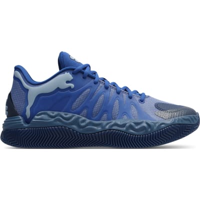 Puma Hali Sneakers Heren - Blauw - Maat 44.5 - Leer