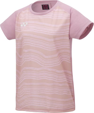 Yonex YW0050EX TEAM dames sportshirt - smoke pink - maat S