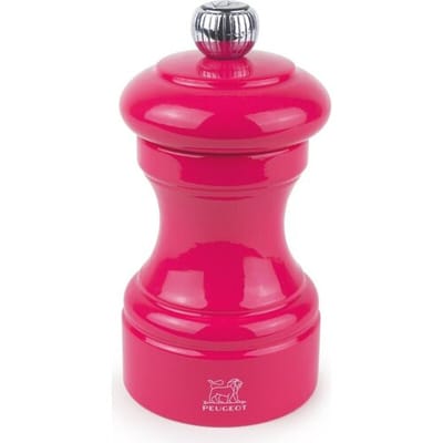 Peugeot Saveurs Peugeot Bistro pepermolen - 10 cm, snoeproze gelakt hout