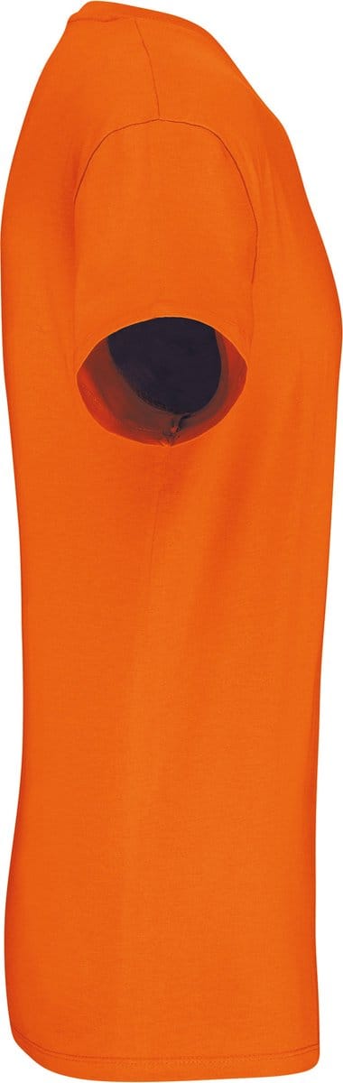 Kariban T-shirt BIO150IC ronde hals K3025IC - orange - L