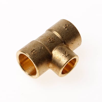 DPS Verloop t-stuk 15 x 12 x 15mm