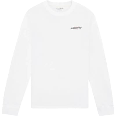 T-Shirt Lange Mouw Guess M4YI54 K8HM0-G011 PURE WHITE