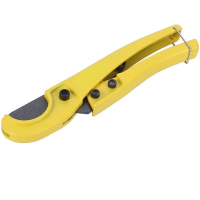 PVC Pijpsnijder Lucht Water Buis Slang Plastic Tang Loodgietersschaar Stalen Snijgereedschap yellow