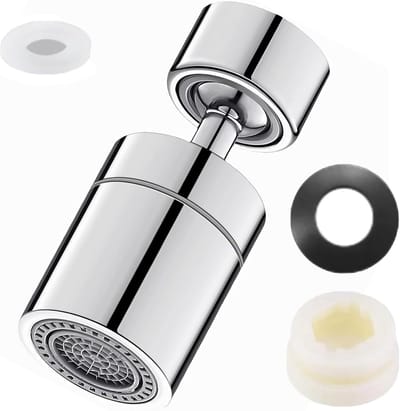 Solidchoice - 360° Draaiende Keukenkraan Aerator met Dubbele Spuitfunctie