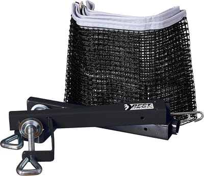 Tafeltennisnet Set - Pingpong Net - Sport Spelen - Weerbestendig Materiaal - 15 cm Hoogte - Zwart