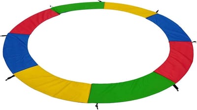 Trampoline Veiligheidspad - Randkussen Bescherming - Veilig Springen - 12mm Dik Schuim - 6-12FT - Zwart