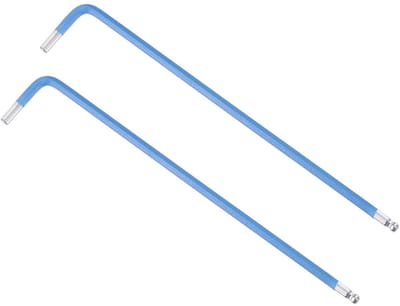 Dailygoody - Inbussleutelset - 3mm Ball End Hex Sleutels - Duurzaam en Slijtvast - Geschikt voor Huishoudelijke DIY - 2 Stuks - Professionele Machine ...
