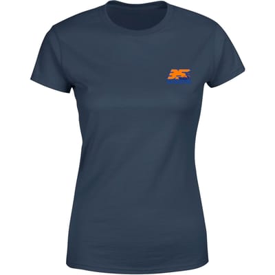 Back To The Future 35 Hill Valley Front Women's T-Shirt - Navy - XS