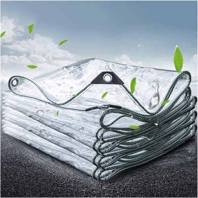 Transparant Buitenzeil - Waterdichte Hoes - Tuin Bescherming - Hoge Transparantie - 2 x 5 m - Transparant