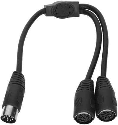 Allecto - Midi splitterkabel - 8-polig - Hoge kwaliteit - Compact