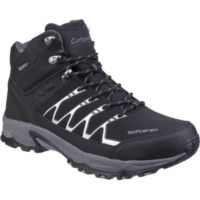 Cotswold Heren Abbeydale Wandelschoenen (Zwart/Grijs)