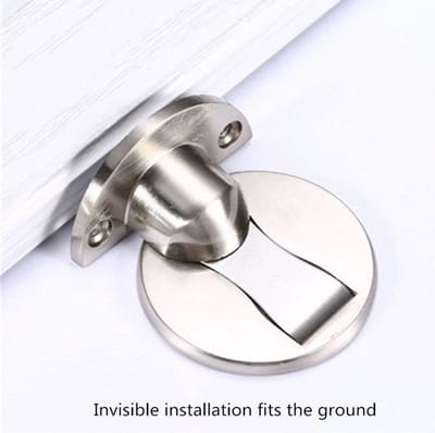 Magnetische Deurstop - Deurwig Deurstopper - Voorkomt Deuren - Zware Uitvoering - 1 stuk - Zwart