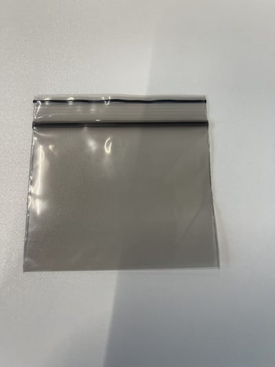 100x Gripzak 80 x 60 mm - Zwart Tint - 90 micron