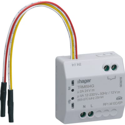 Hager Knx Rf Schakelactuator Module - Trm694G