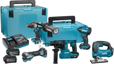 Makita DK402NX accu combiset XGT 40V 5-delig in 2 M-boxen