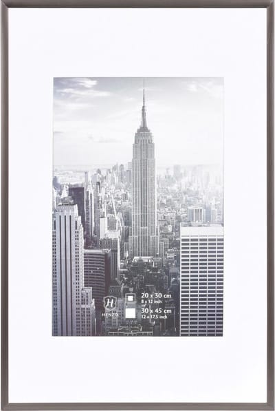 Fotolijst - Henzo - Manhattan - Fotomaat 30x45 cm - Donkergrijs