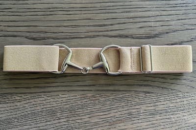Paardrijriem - Glitter Roze - Zilver - Trensriem - Paardrij Riem - Paardrijden - Riemen