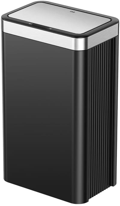 EKO - EcoNova Resin Sensor Bin 50 liter - Zwart - Kunststof