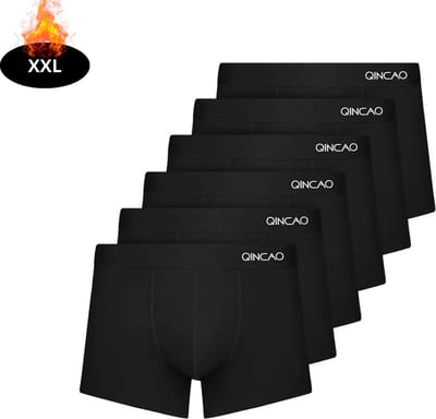 Nivard Onderbroeken Heren - Boxershort - Ondergoed - Boxer - Underwear - Mannen - 6 Pack - Zwart - XXL