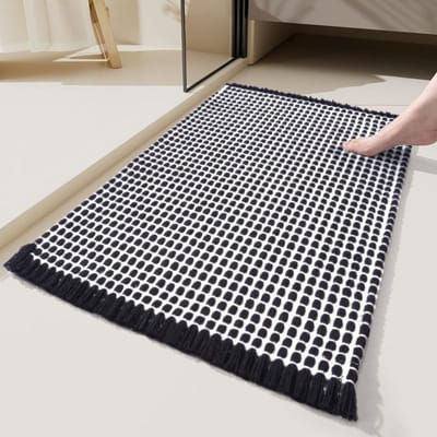 Badkamervloermat Badkamerdeur Absorberend Tapijt Huishouden Toilet Antislip Voetmat Toiletdoormat Entree Mat 40X60 gray