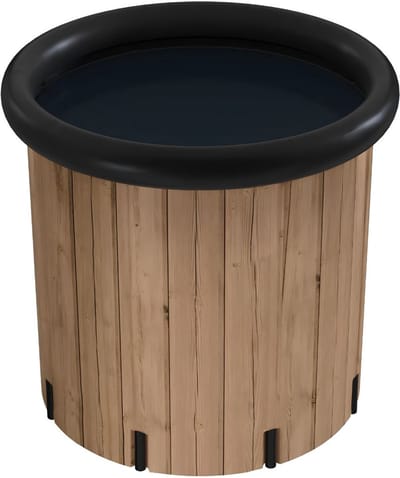 DnA® Jacuzzi Opblaasbaar - IJsbad - Opvouwbaar Bad - Volwassenen Zitbad - ‎80cm x 75cm x 75cm