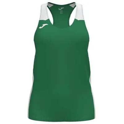 Joma Record Ii Mouwloos T-shirt Groen M Vrouw