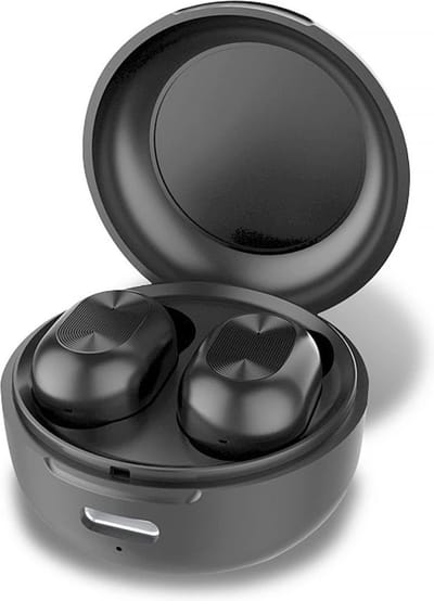 Fontastic 260599 Draadloze Oordopjes - In-ear met Oplaaddoos - Auto Pairing - Zwart