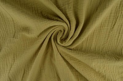 Hydrofiel stof / Mousseline stof / Beige / 10 meter