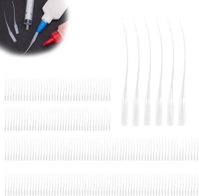 Micro Tips voor Lijm, 300 Stuks 0.3mm Lijmpunt Applicator voor DIY Modelbouw en Holes Vulmiddelen