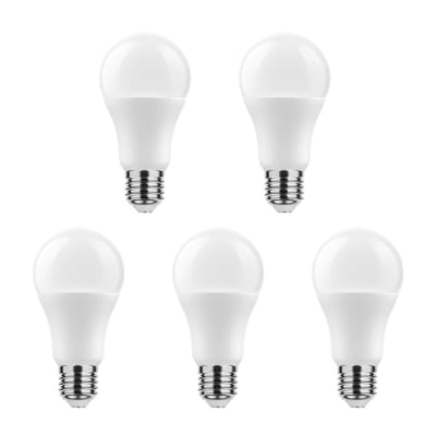 Technik E27 LED Lamp 13.7W - 1350lm - 2700K - Warm Wit - LED Globe A60 - Vervangt 91W Halogeen Gloeilamp - 5 stuks