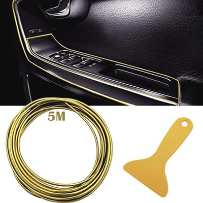 Vernieuwende Decoratieve Strip voor Auto-interieur - 5 Meter PVC Flexibele Trim