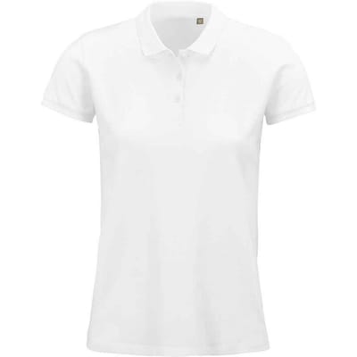 SOLS Dames/dames Planet Organic Polo Shirt (Wit)