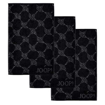 JOOP! Gastendoekje Classic Frottier Een maat, 30x50 Set van 3