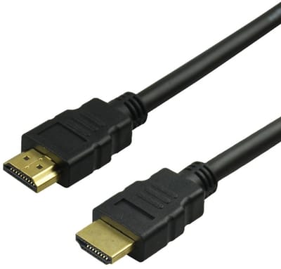 HDMI kabel - 1 Meter - Geschikt voor Playstation 5, TV en Xbox Series X - Ultra HDTV - 4K - Zwart