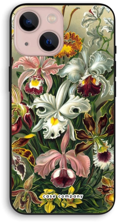 Case Company® - Hoesje geschikt voor iPhone 13 mini hoesje - Haeckel Orchidae - Biologisch Afbreekbaar Telefoonhoesje - Bescherming alle Kanten en Schermrand