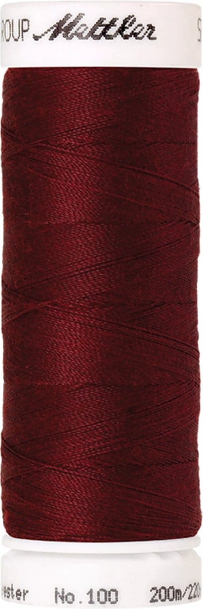 Amann Mettler Seralon Naaigaren – Blue Elderberry (1348) – 200 m – No. 100 – 100% Polyester – Per Stuk