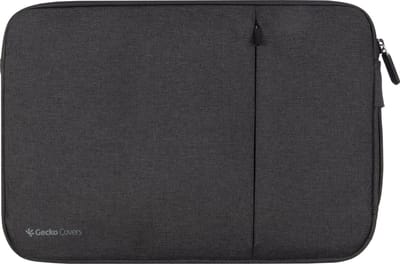 Gecko Covers Universele Eco Laptop Hoes - geschikt voor 11 inch - Zipper Sleeve - 100% GRS Materiaal - Zwart
