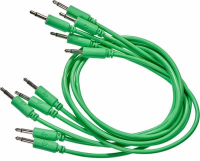Black Market Modular Patch Cables 1.5m Green (5-Pack) - Patchkabel